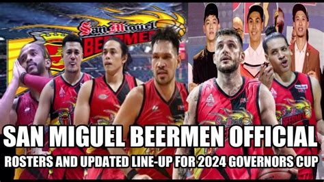 san miguel beermen roster|2024–25 San Miguel Beermen season .
